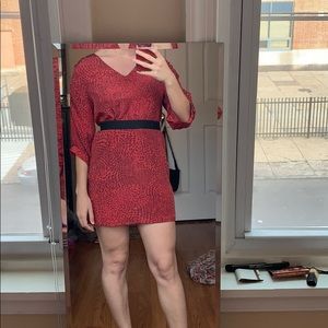 long sleeve silk dress 100% silk